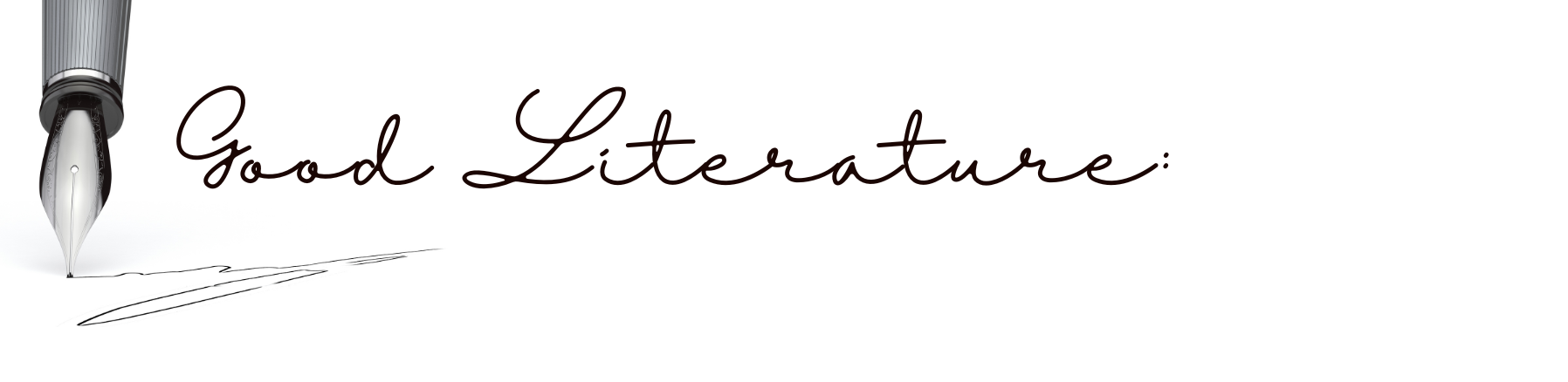 Good Literature Blog Heading