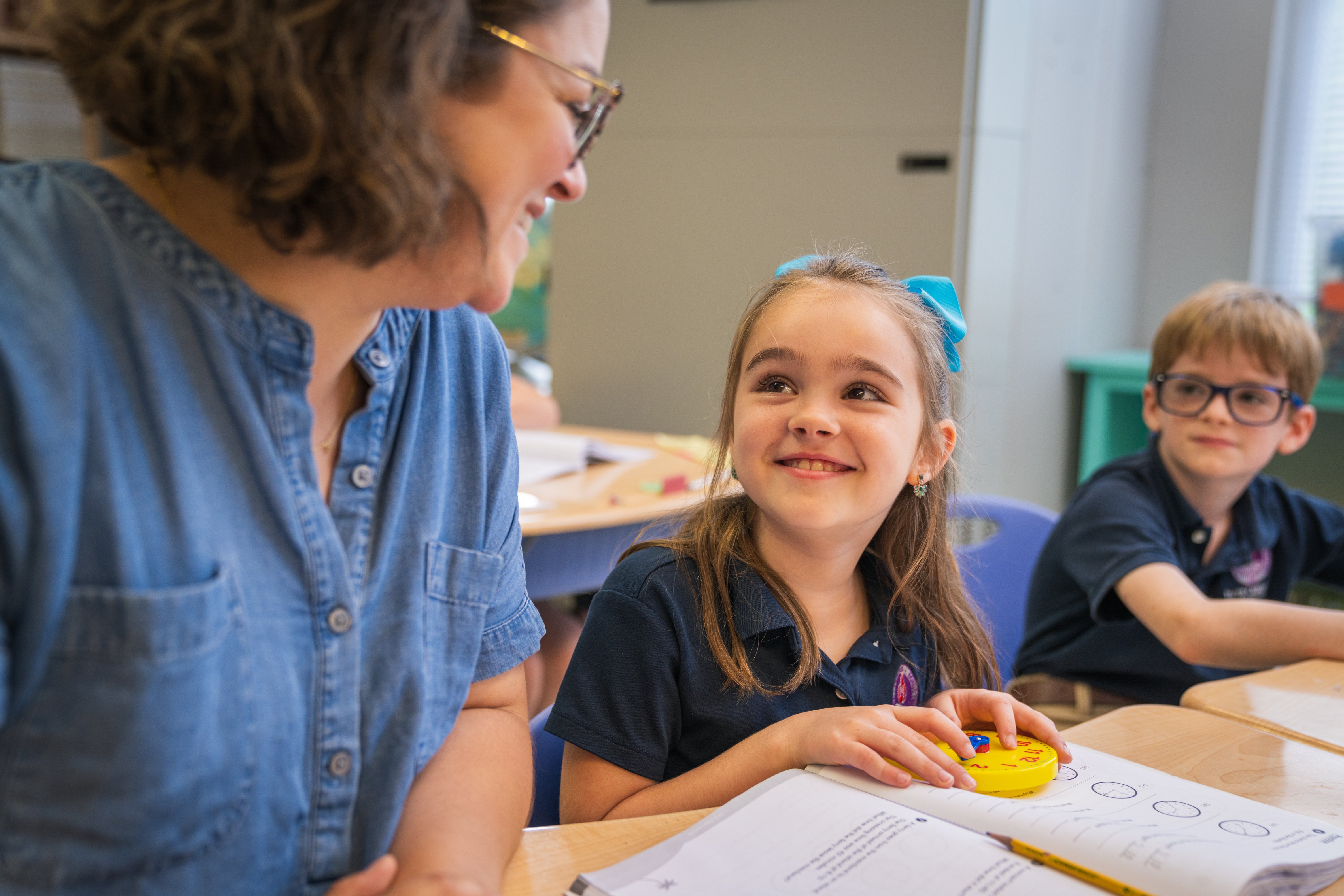 Second Grade Students & Teacher