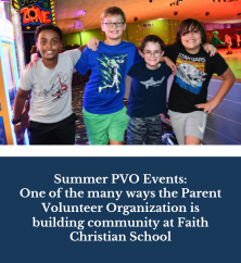 PVO Summer Events  |  FCS Life Story