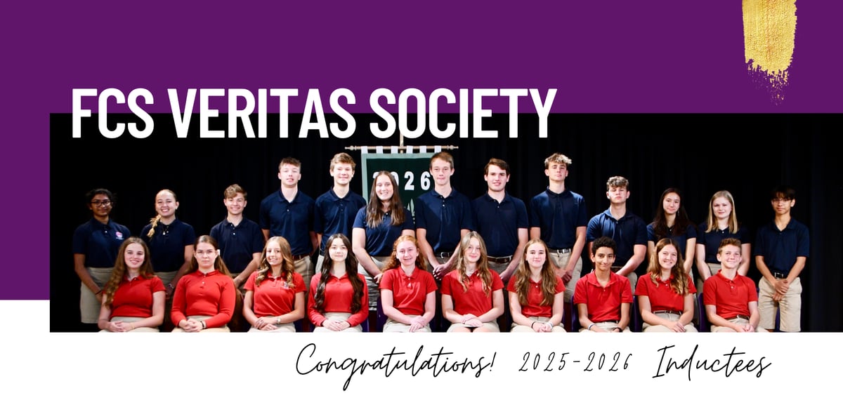 FCS VERITAS SOCIETY 2025-2026 FCS VERITAS SOCIETY 2025-2026