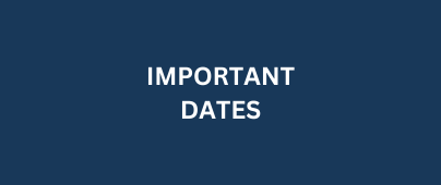 Project Faith Important Dates