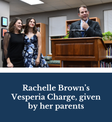 Ring Ceremony and Vesperia  |  Faith Christian School Life Story