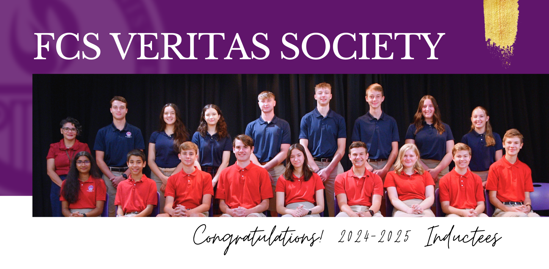 FCS Veritas Society | Faith Christian School FCS Veritas Society | Faith Christian School
