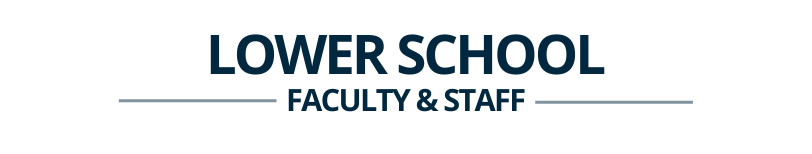 Lower School Faculty & Staff Header