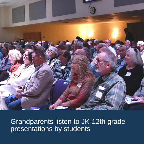 Grandparents Day 2022 at Faith Christian School in Roanoke, VA